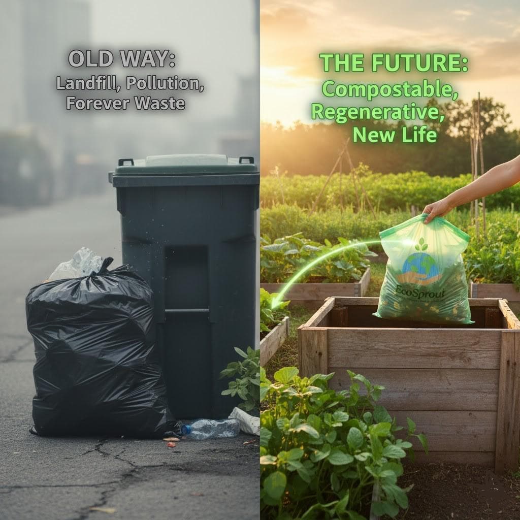 Why Compostable Bags Are the Future of Waste Management