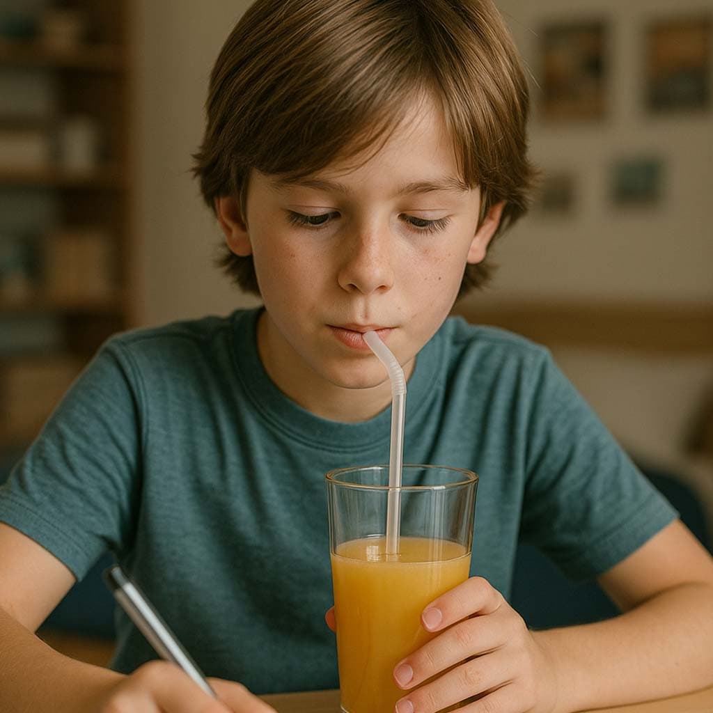 Compostable U-Bend Straws