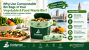 Why Use Compostable Bin Bags in Your Vegetable and Food Waste Bin? A Guide for London Homes and Businesses