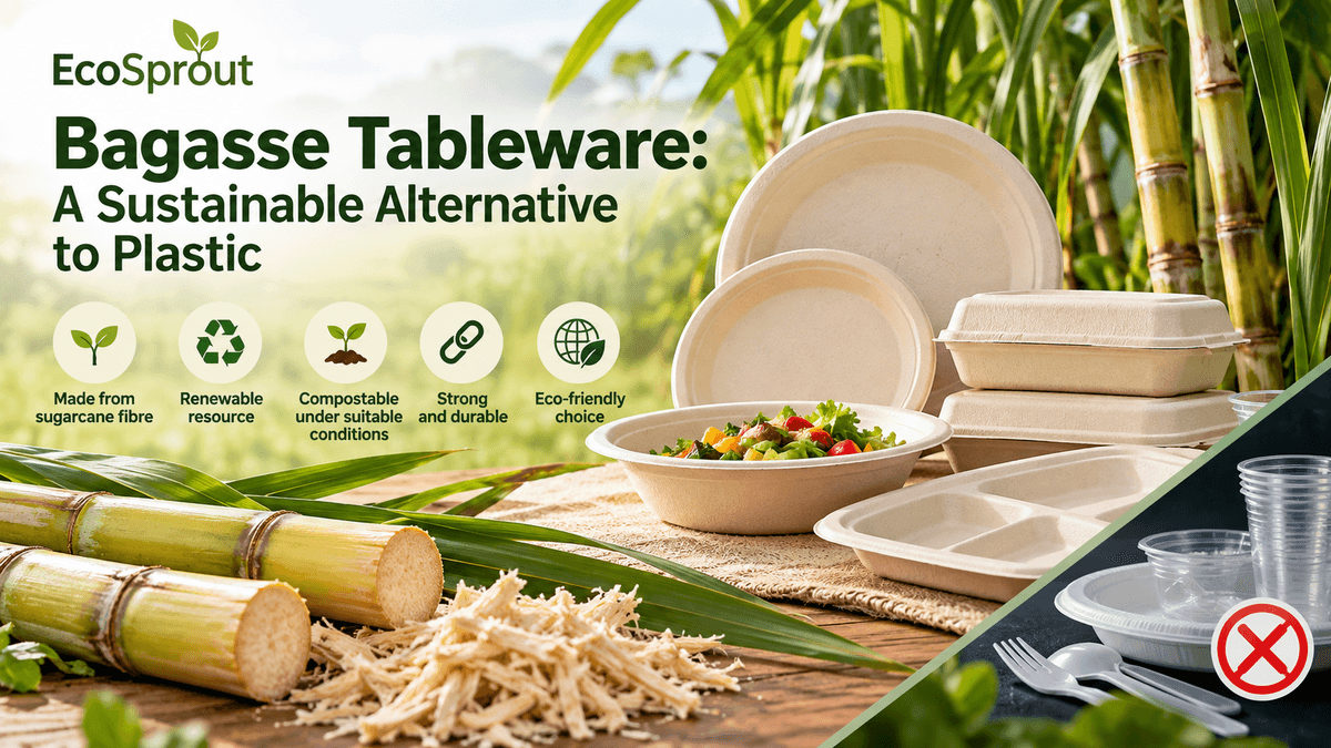 Bagasse Tableware: A Sustainable Alternative to Plastic