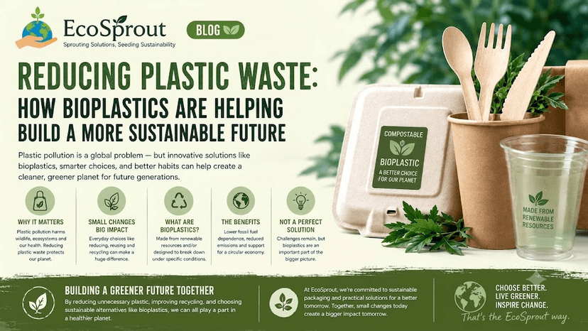 Reducing Plastic Waste: How Bioplastics Are Helping Build a More Sustainable Future