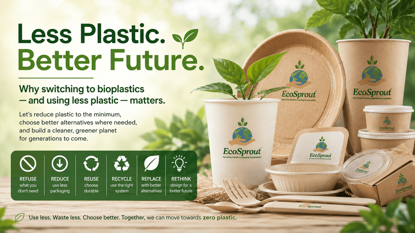Less Plastic, Better Future: Why Bioplastics Matter